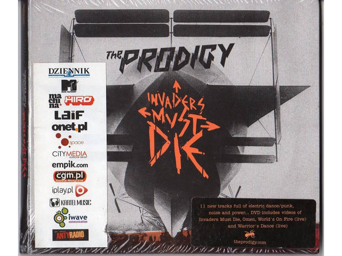 CD + DVD The Prodigy - Invaders Must Die