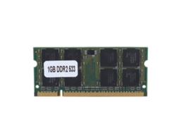 RAM da placa-mãe do laptop (compatível, 1 GB DDR2 533 MHz)