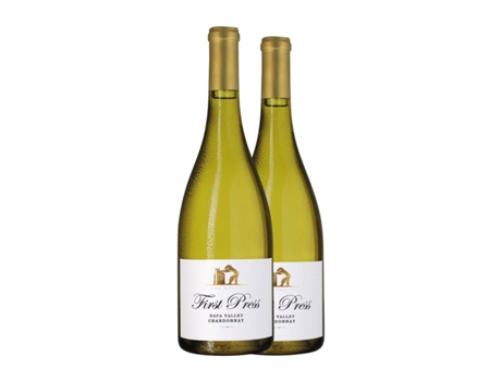 Vinho branco FIRST PRESS Chardonnay Napa Valley (0.75 L - 2 Unidades)