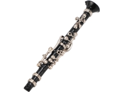 Estátua Em Miniatura De Clarinete Em Metal, Decoração Para Geladeira.