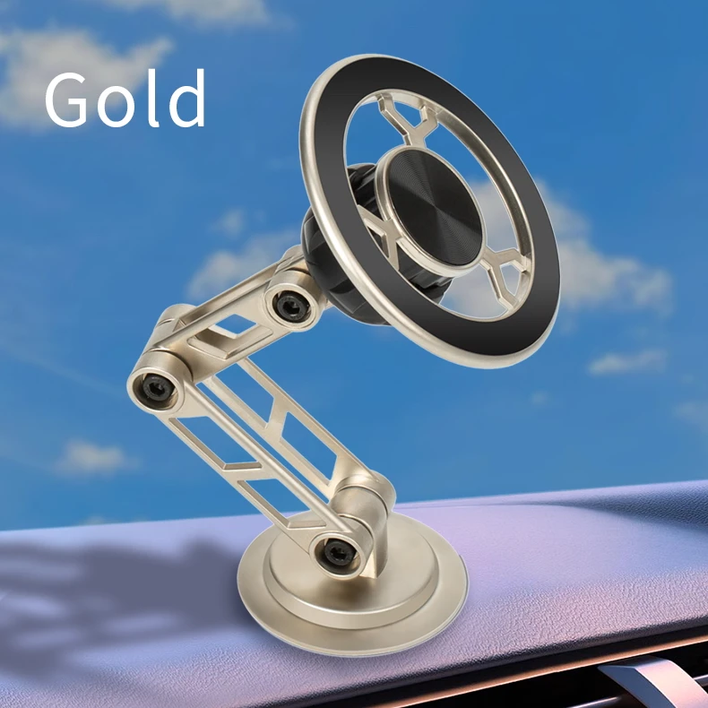 Suporte Magnético Telescópico De Braço Longo Para Celular, Ideal Para Carro, Casa E Escritório. Suporte Magnético Potente Para Celular.