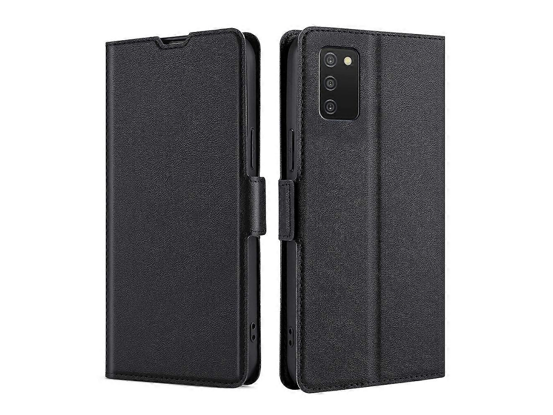Capa De Couro Flip Horizontal Ultrafina Com Fivela Lateral E Voltagem Para Samsung Galaxy A03s 165,85 Mm, Versão Eua