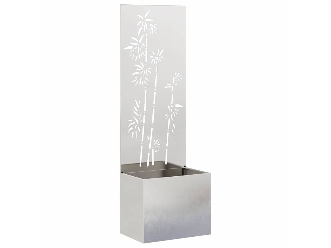Tela de Privacidade para Jardim Floral Prata 50x140 cm MAISON EXCLUSIVE