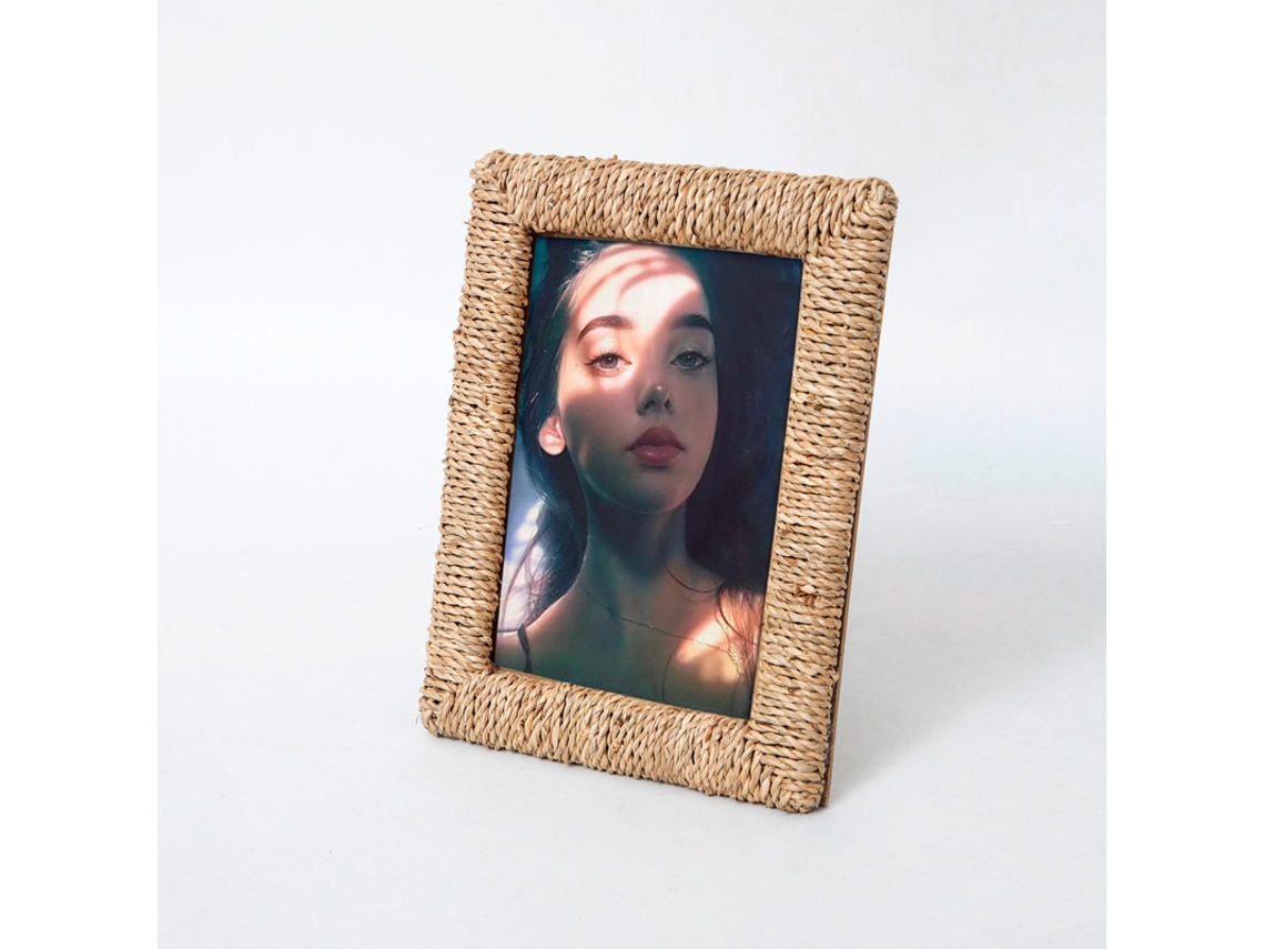 Quadro De Fotos Estilo Europeu Simples Criativo, Tecido De Algodão Marinho, Tamanho Pequeno (19*15cm)