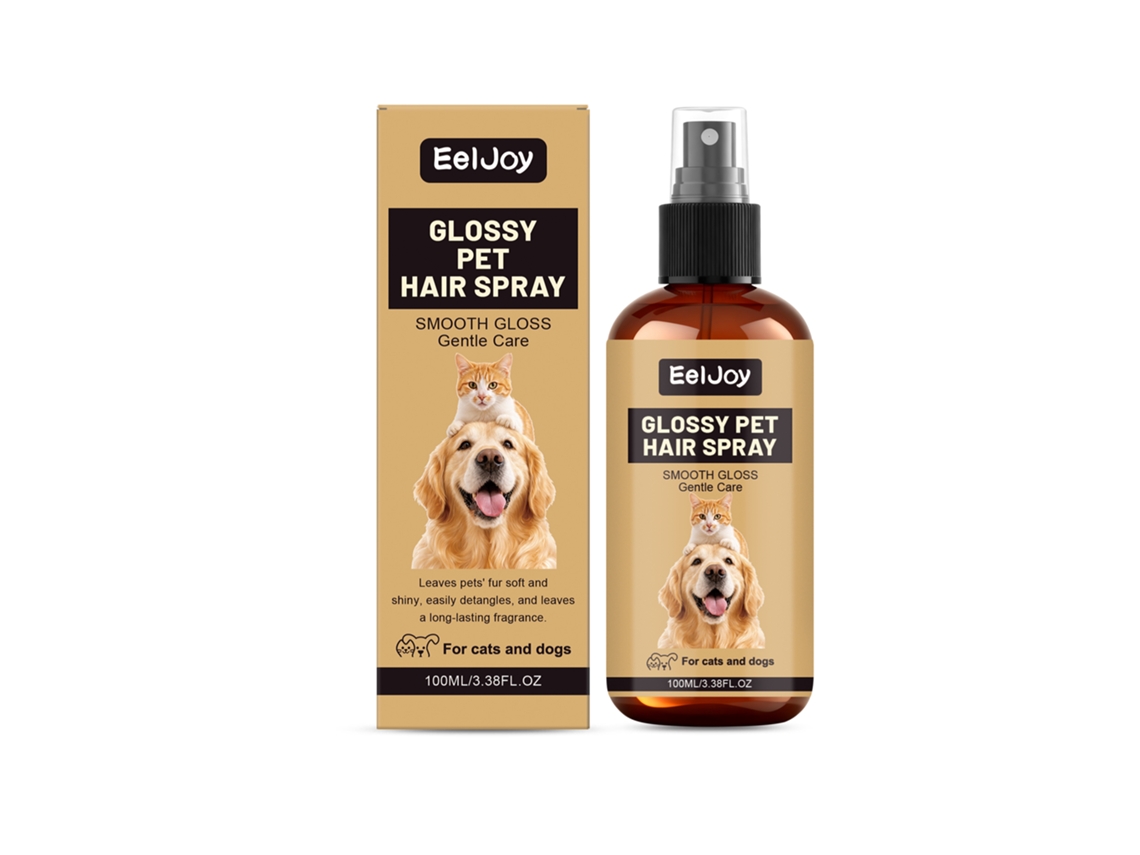Spray Alisador Cabelo Pet Cuidado