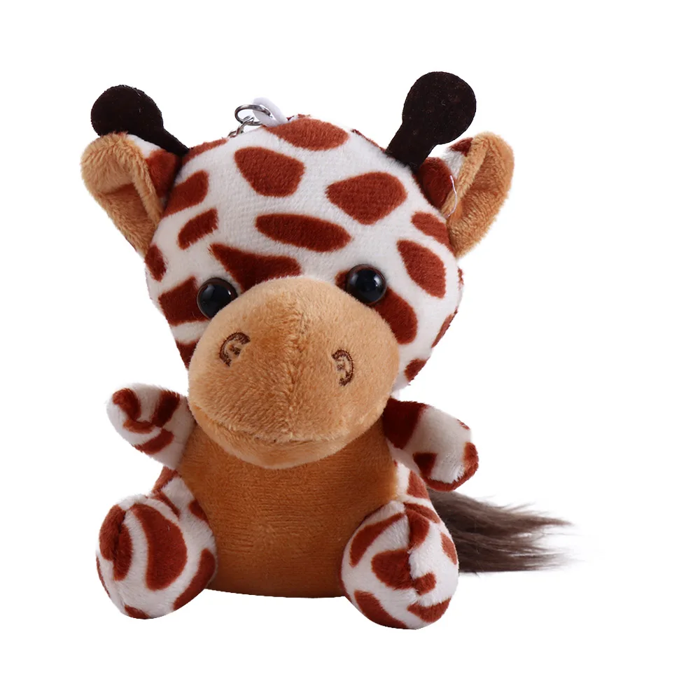 Chaveiro de Pelúcia da Série de Animais da Selva MDUG (girafa)