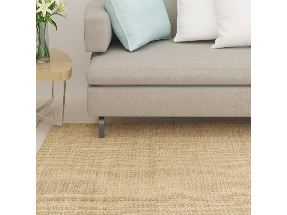 Vidaxl Tapete Sisal Natural 80x100 Cm