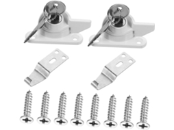 Conjunto De 4 Travas De Segurança Em Abs Para, Para Janelas E Portas