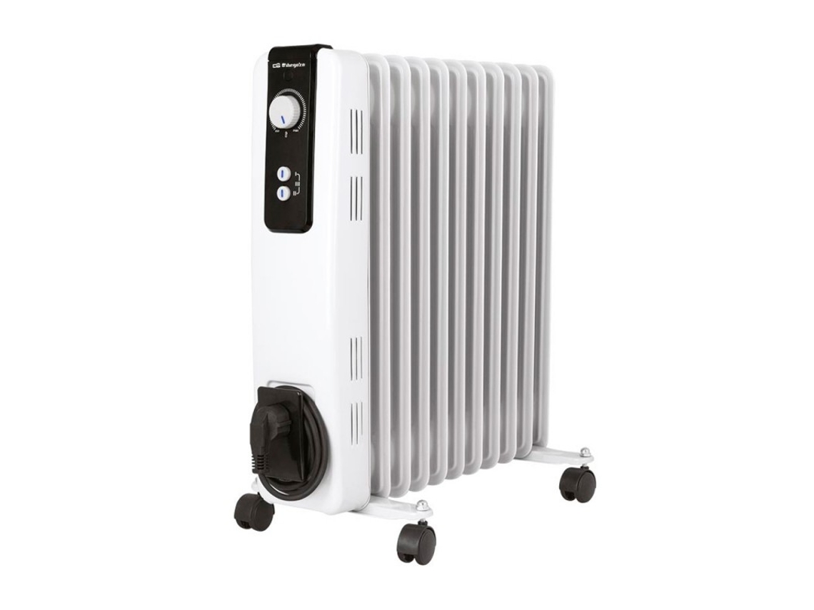Aquecedor a Óleo ORBEGOZO Rh2500 (2500 W - Branco)
