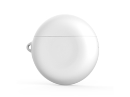 Conjunto 5 Capas Silicone Halinuia Branco Modelo F3 (compatível Huawei Freebuds 3, Silicone Branco Limpo)