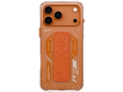 Capa Skinarma Para Iphone 17 Pro Max Magsafe Helio - Laranja