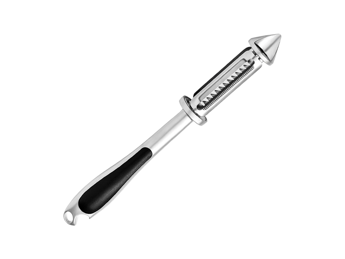 Descascador De Vegetais Tudo-em-um - Ralador De Fruta Com Cabo Antiderrapante Para Cenoura E Tomate