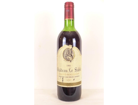 Vinho Tinto CHÂTEAU LE SABLE 1981 (75 cl - 1 unidade)