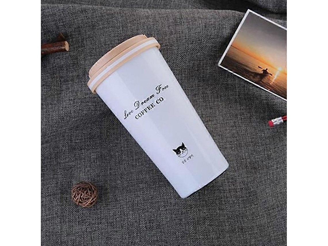 Caneca De Café Portátil De Aço Inoxidável De 500 Ml, Presente Criativo, Garrafa Térmica Para Escritório Ly Ebike