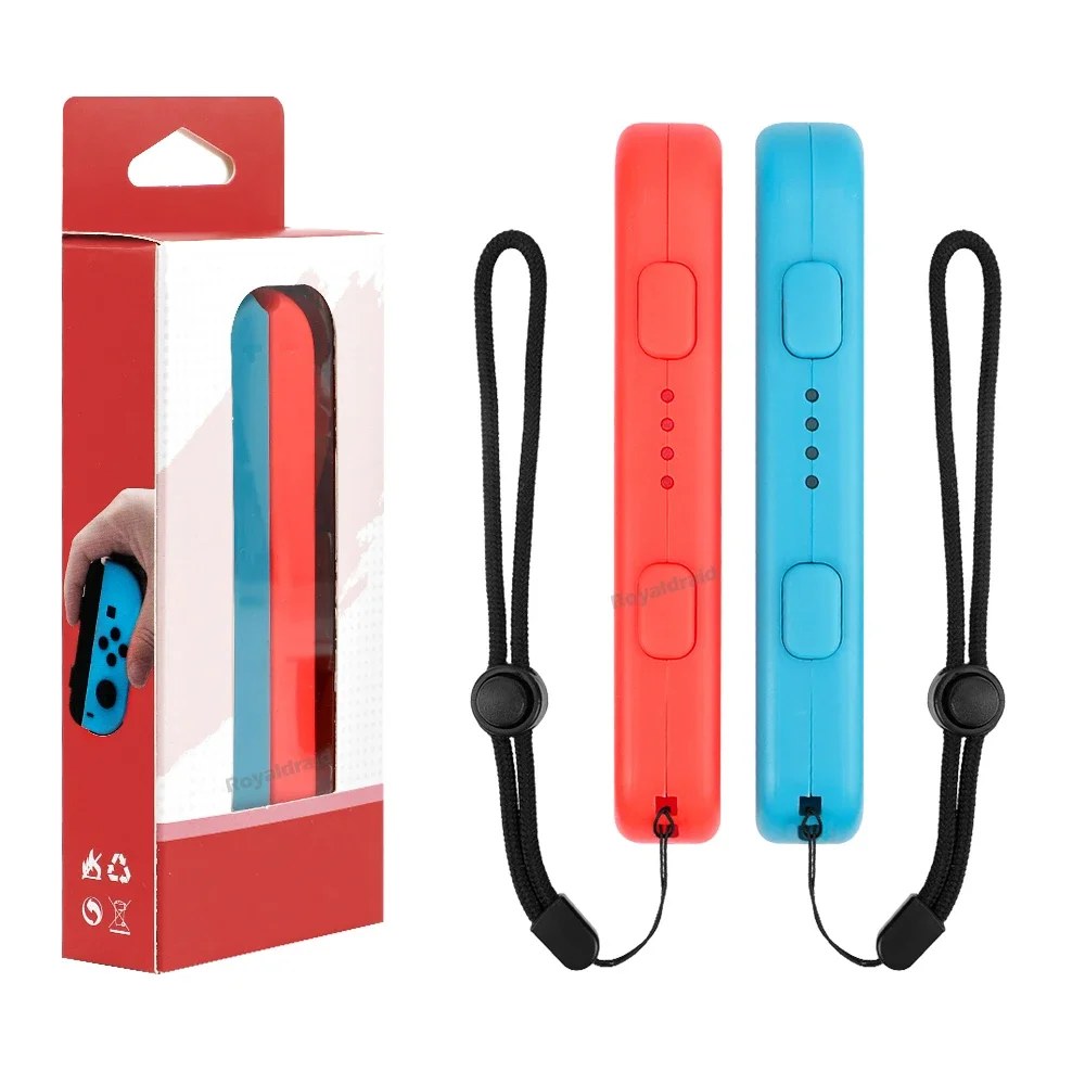 Acessórios para jogos compatíveis com os controles Joy-Con do Nintendo Switch/OLED, incluindo alças de pulso.