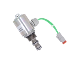Válvula Solenoide Elétrica Laxiscreed 12V para Máquinas Pesadas Caterpillar