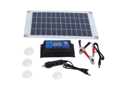 Laxiscreed Kit Solar 10w 18v Com Controlador De 10a Para Energia Renovável Eficiente