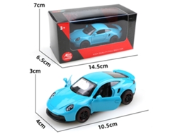Miniatura de Carro em Metal Fundido, Escala 1/36, Brinquedo Infantil MDUG