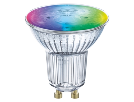 LEDVANCE Smart Wifi Spot Gu10 Multicolour Lâmpada Inteligente Wi-Fi Prateado 4 9 W
