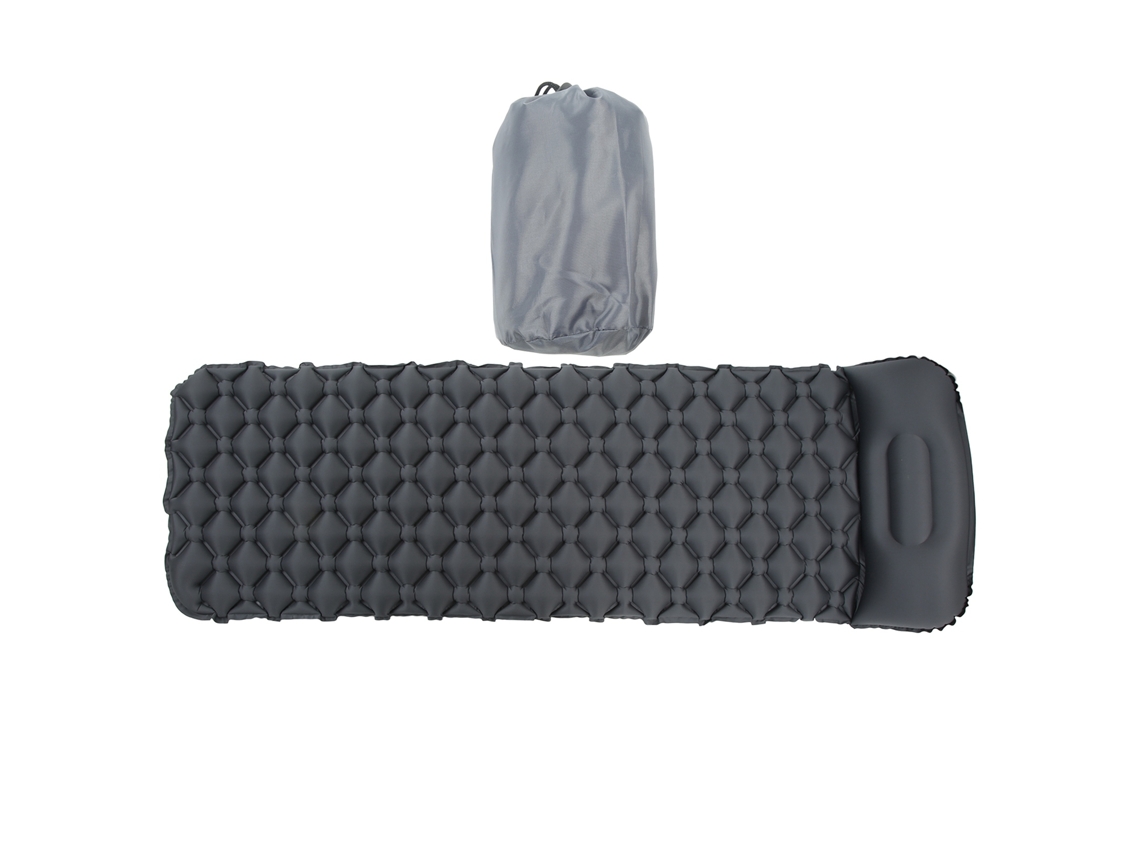 Colchão de Dormir TPU Impermeável Portátil com Travesseiro para Camping S/MARCA