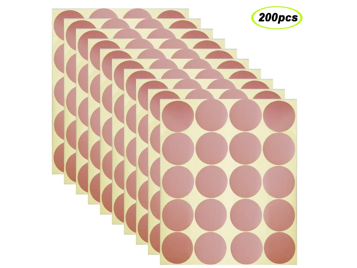 2026 200 Pegatinas de Parede de Pontos Removíveis Redondas para Decoração Diy