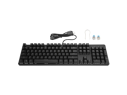 Lurelia Teclado Usb, Com Fio, 104 Teclas, Mecânico, Rgb, Gaming, Compacto, Retro