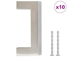 Cabinet Handle, Cabinet Handles Vidaxl Prateado Aço Inoxidável (64 Mm)