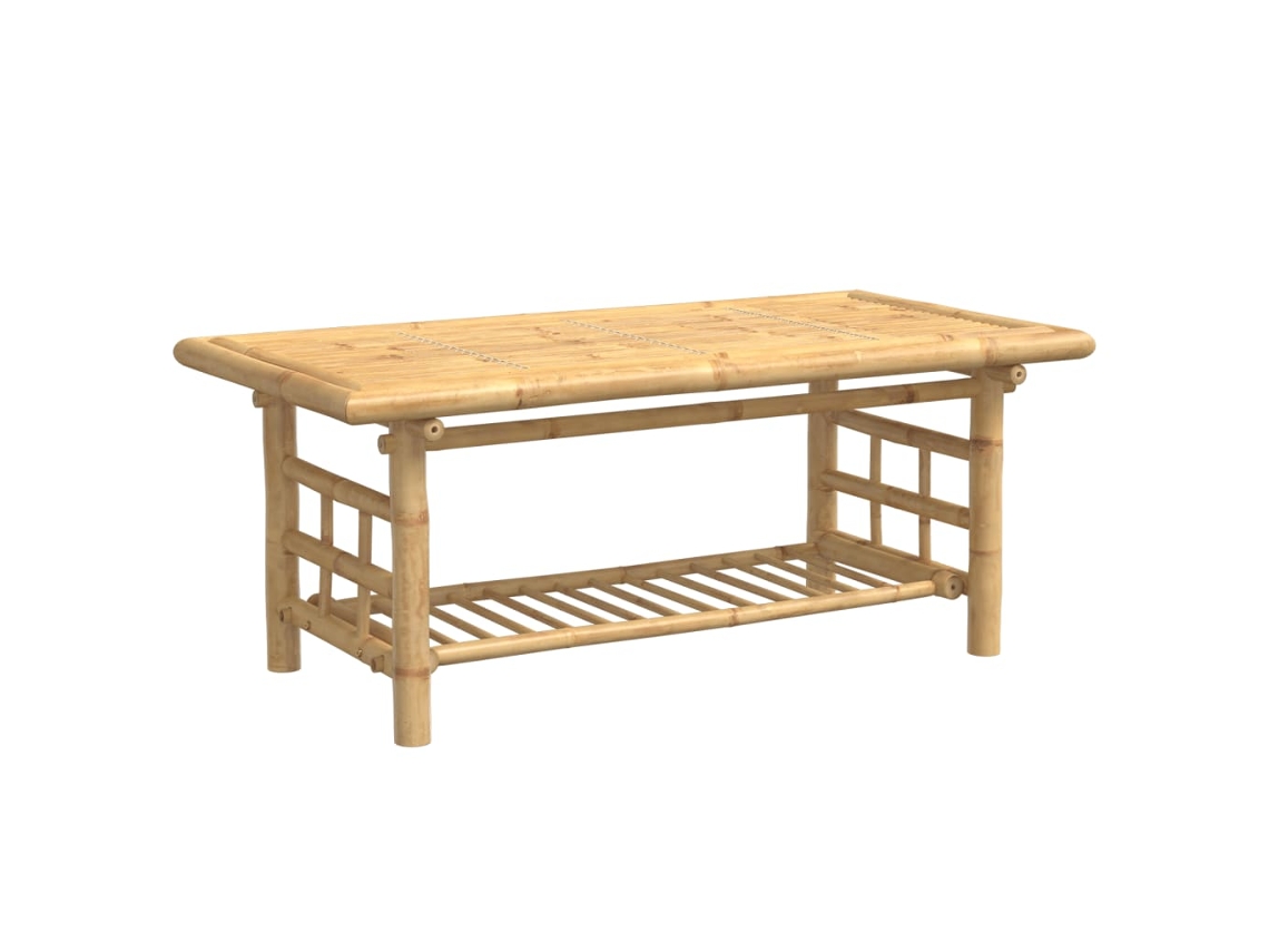 Coffee Table, Coffee Tables Vidaxl Marrom Bambu (110 X 55 X 45 Cm)