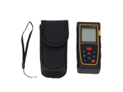 Medidor de distância portátil YURU com LCD, precisão de 3mm, alcance até 60m