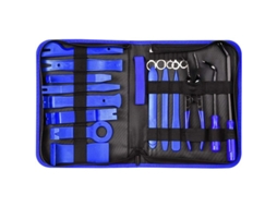 Kit De Ferramentas Para Extrair Molduras De Carro, 19 Peças, Ferramentas De Aparafusar Para Carro, Azul