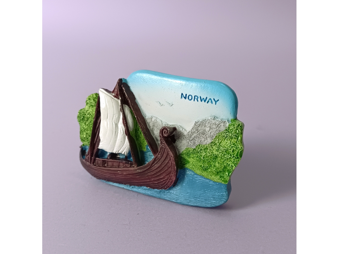 (noruega) Ímãs De Geladeira Europeus Dinamarca Finlândia Islândia Rússia
