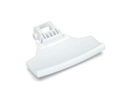 Puxador Branco da Porta Elx 1260597016 para Máquina de Lavar Roupa Dhl022zn