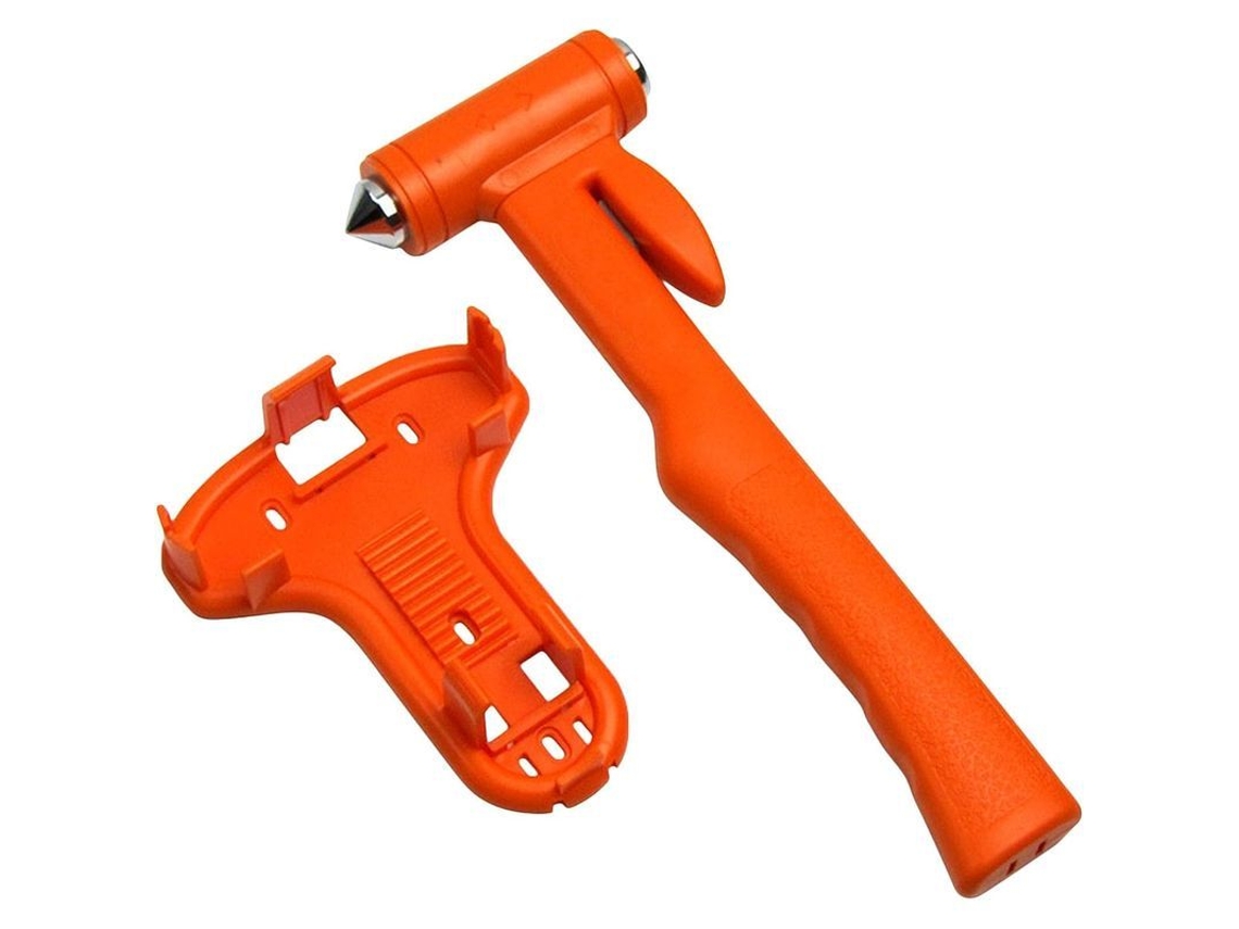 2026-martillo De Seguridad Para Carro Ferramenta De Escape De Emergência 2 Em 1 Quebravidros E Corta-cinto