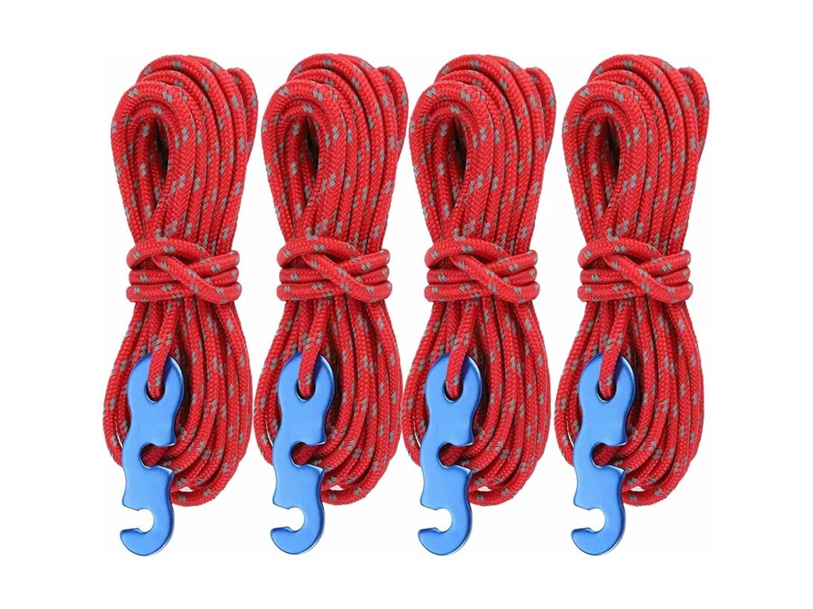 Conjunto de 4 Cordas Refletoras com Tensor, Ø4mm AQUAFORGE