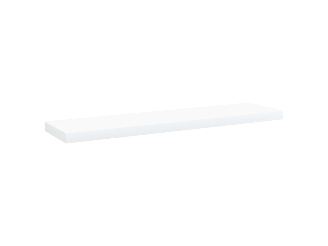 Conjunto de 4 Prateleiras para Prateleira Branca MAISON EXCLUSIVE em Compensado 40x10x1,5 cm