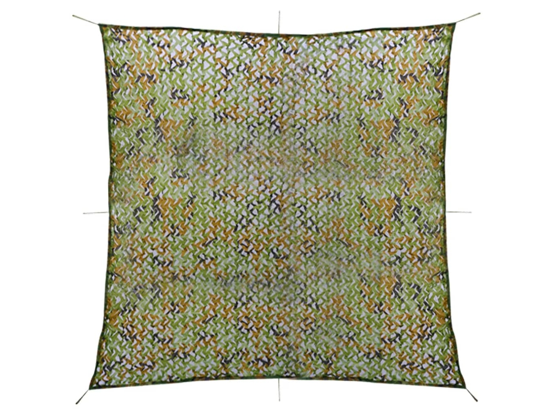 Vidaxl Rede Camuflagem Com Saco De Armazenamento 3x3 M