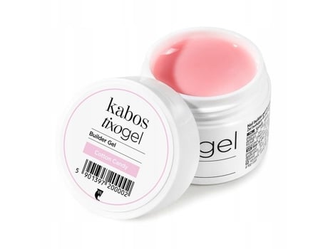 Gel De Construção Uv Led Kabos Tixogel Algodão Doce 15 G