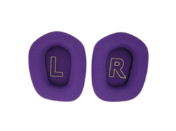Cuscas Mali de Ouvido Respiráveis, Confortáveis, Elásticas, para Logitech G733, Roxo