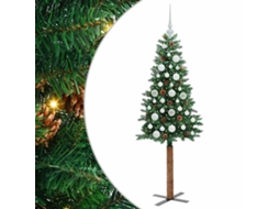 Conjunto 1 Árvore De Natal Vidaxl Verde Pvc (150 Cm)