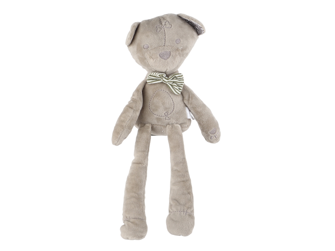 Mali boneca de Pelúcia Urso 39cm Soft Confortável Gravata Branca Brinquedo para Bebê Dormir Presente