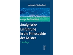 Livro Analytische Einführung in die Philosophie des Geistes de Gruyter Studienbuch German Edition de Ansgar Beckermann (Alemão)