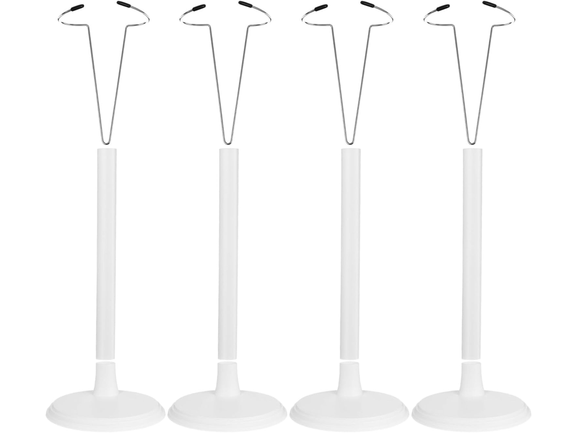 Suporte Para 4 Bonecas Galpada, Base Ampliada De 45cm, Suporte Ajustável Para Figuras De Ação 30a 38cm, Suporte De