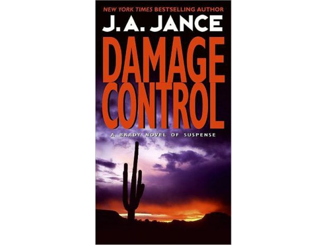 Livro Damage Control de J A Jance (Inglês)