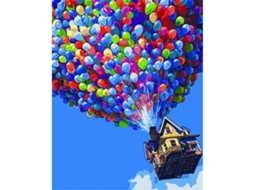 Laxiscreed Pintura A Óleo Digital Diy Para Decoração Com Coloração Pintada À Mão