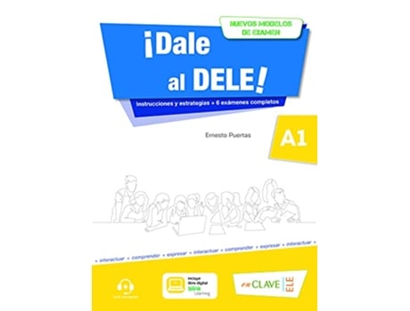 Livro Dale al DELE! de Ernesto Puertas Moya (Espanhol)