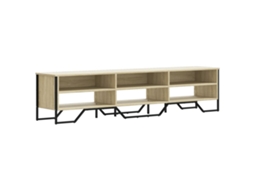 Tv Cabinet, Tv Cabinets Vidaxl Marrom Madeira Processada (n/a)