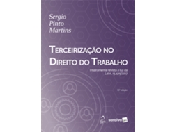 Livro Terceirização No Direito Do Trabalho - 16 Edição 2025 De Sergio Pinto Martins (português)