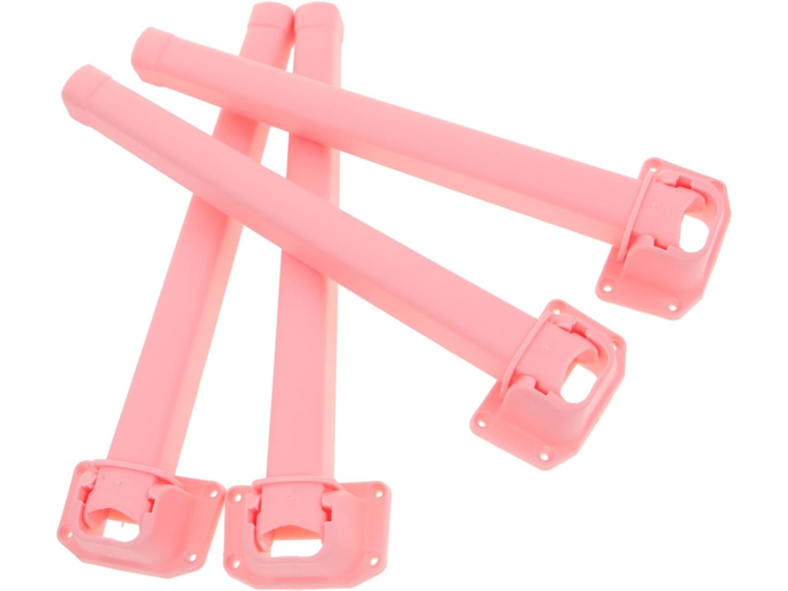 Conjunto De 4 Pés Mesa Dobráveis E Ajustáveis Para Mesas Pequenas, Feitos De Plástico Resistente, Ideais Para Mesas De