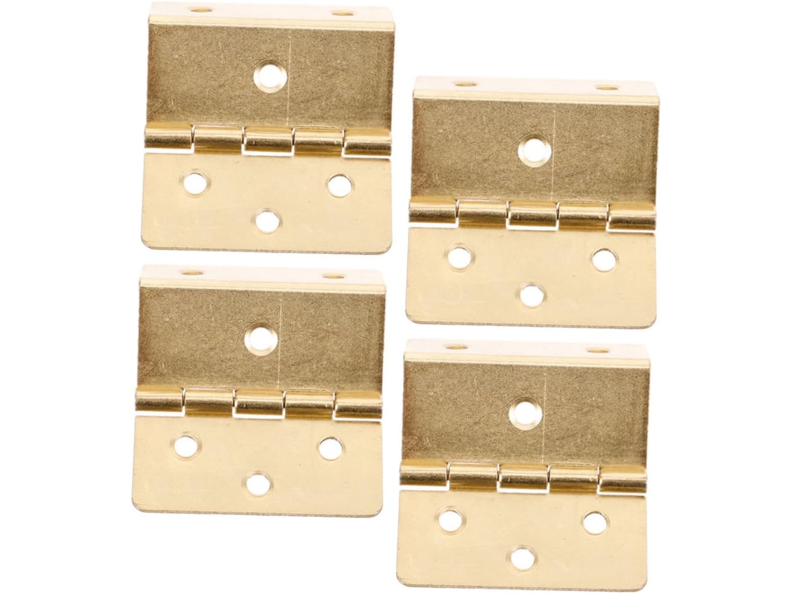 Conjunto De 4 Triplas Vintage Em Metal, Para Portas Caixas Joias E