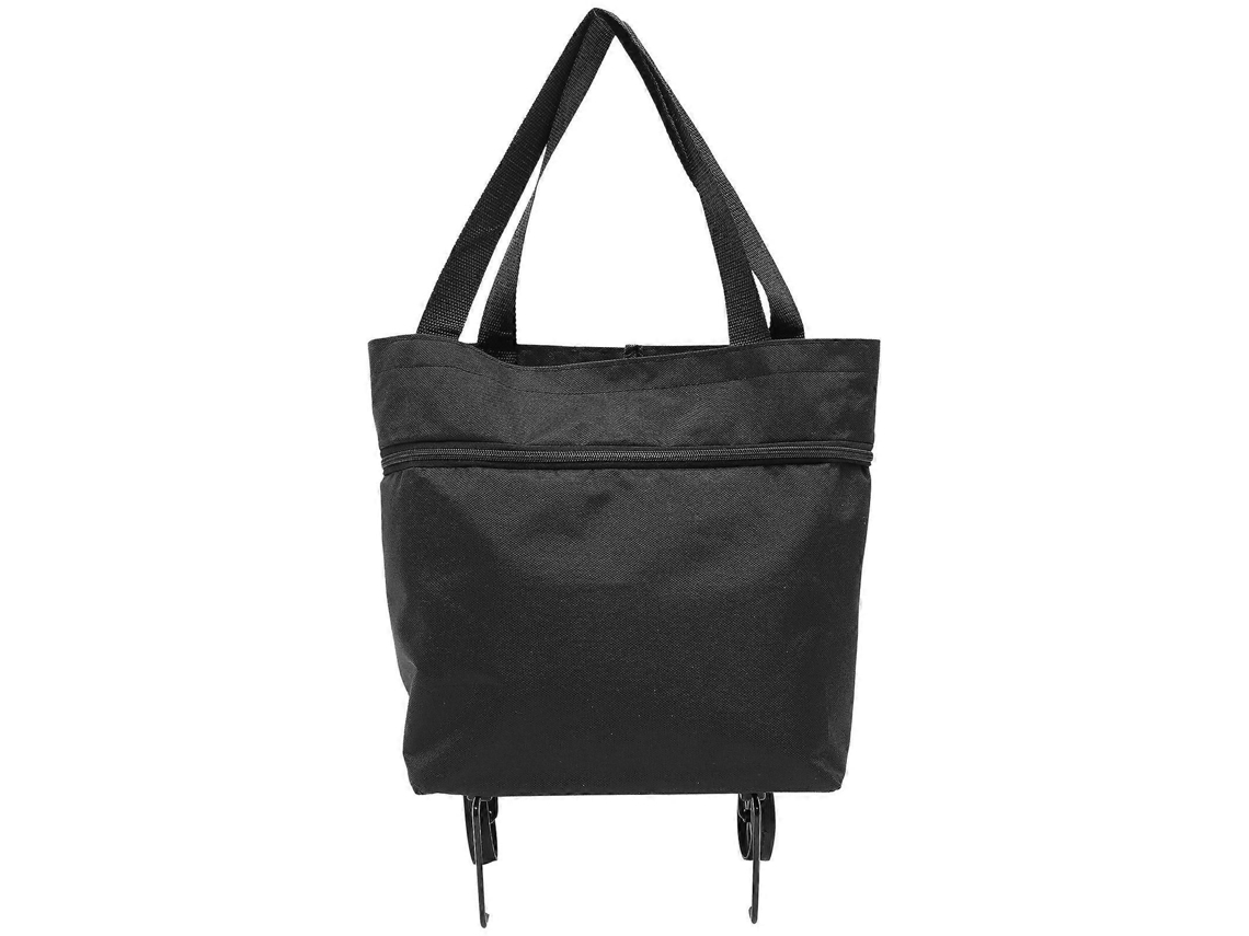 Sacola Dobrável com Rodinhas para Compras, Sacola Dobrável para Supermercado, Sacola para Roupa Suja. GOKOCO